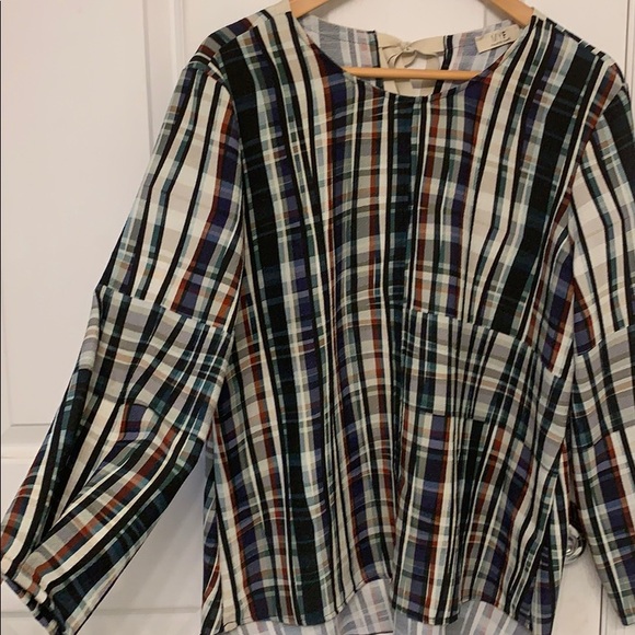 MYF Fausta Santi checkered top size large - Picture 6 of 8